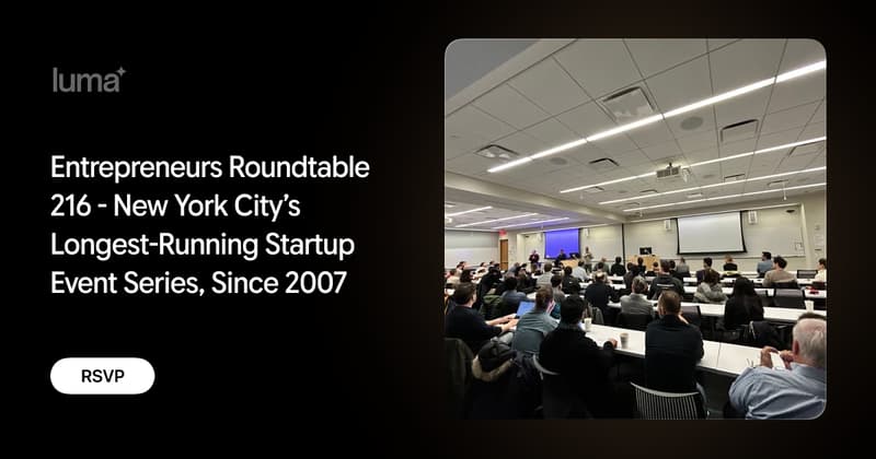 Entrepreneurs Roundtable 216 with REFASHIOND Ventures